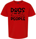 Load image into Gallery viewer, Dogs Are My Favorite People Children's Gildan Soft Shirt