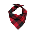 Load image into Gallery viewer, Plaid Bandana, Flannel Bandana, Dog Bandana, Fall Bandana, Christmas Bandana, Bufflao Plaid, Red Bandana - Southlake Paws