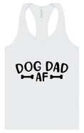 Load image into Gallery viewer, Dog Dad AF Women's Racerback Tank