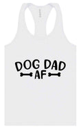 Load image into Gallery viewer, Dog Dad AF Women's Racerback Tank