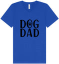 Load image into Gallery viewer, Dog Dad Unisex V-Neck Shirt