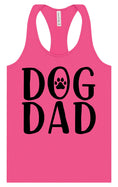 Load image into Gallery viewer, Dog Dad Women's Racerback Tank