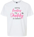Load image into Gallery viewer, Daddy is Taken Children's Gildan Soft Shirt