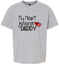 Load image into Gallery viewer, My Heart Belongs to Daddy Children's Gildan Soft Shirt