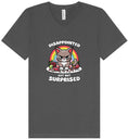 Load image into Gallery viewer, Disappointed, Not Surprised Unisex V-Neck Shirt