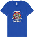 Load image into Gallery viewer, Disappointed, Not Surprised Unisex V-Neck Shirt