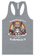 Load image into Gallery viewer, Disappointed, Not Surprised Women's Racerback Tank