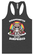 Load image into Gallery viewer, Disappointed, Not Surprised Women's Racerback Tank