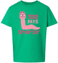 Load image into Gallery viewer, 100 Days Smarter Pink Worm Children's Gildan Soft Shirt