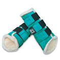 Load image into Gallery viewer, Teal Brushing Boots