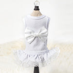 Ballerina Dog Dress White