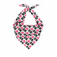 Load image into Gallery viewer, Valentine Bandana | Valentines Day Bandana | XOXO with Pink Hearts - Southlake Paws