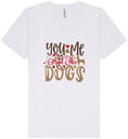 Load image into Gallery viewer, You, Me, and the Dogs Unisex V-Neck Shirt