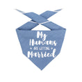 Load image into Gallery viewer, Engagement Bandana, Denim My Humans are Getting Married, Wedding Bandana, Dog Wedding - Southlake Paws