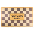 Load image into Gallery viewer, Checker Chewy Vuiton Placemat by Haute Diggity Dog