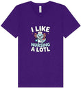 Load image into Gallery viewer, I Like Nursing A Lotl Unisex V-Neck Shirt