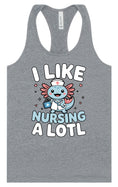 Load image into Gallery viewer, I Like Nursing A Lotl Women's Racerback Tank