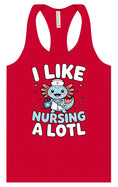Load image into Gallery viewer, I Like Nursing A Lotl Women's Racerback Tank
