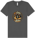 Load image into Gallery viewer, If I Fits, I Sits Unisex V-Neck Shirt