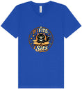 Load image into Gallery viewer, If I Fits, I Sits Unisex V-Neck Shirt