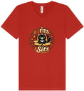 Load image into Gallery viewer, If I Fits, I Sits Unisex V-Neck Shirt