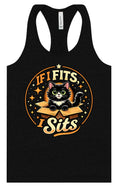 Load image into Gallery viewer, If I Fits, I Sits Women's Racerback Tank