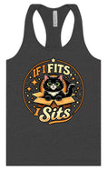Load image into Gallery viewer, If I Fits, I Sits Women's Racerback Tank
