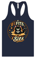 Load image into Gallery viewer, If I Fits, I Sits Women's Racerback Tank
