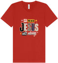 Load image into Gallery viewer, Jesus All Along Unisex V-Neck Shirt