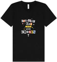 Load image into Gallery viewer, Crashing Out but Chosen Unisex V-Neck Shirt