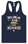 Load image into Gallery viewer, Crashing Out but Chosen Women's Racerback Tank