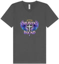 Load image into Gallery viewer, Heaven Bound Unisex V-Neck Shirt