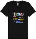 Load image into Gallery viewer, Dad with Wallet and Jokes Unisex V-Neck Shirt