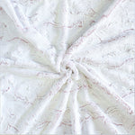 Whisper Dog Blanket Baby Pink