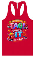 Load image into Gallery viewer, Tag You're It! Women's Racerback Tank