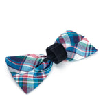 Madras Plaid Blue/Navy/Multi Bow Tie