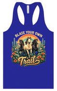 Load image into Gallery viewer, Blaze Your Own Trail Women's Racerback Tank