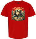 Load image into Gallery viewer, Blaze Your Own Trail Children's Gildan Soft Shirt