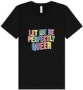 Load image into Gallery viewer, Perfectly Queer Unisex V-Neck Shirt