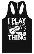 Load image into Gallery viewer, That Big Violin Thing Women's Racerback Tank
