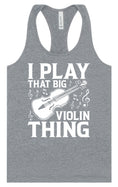 Load image into Gallery viewer, That Big Violin Thing Women's Racerback Tank
