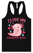Load image into Gallery viewer, Love My Daughter Alotl Women's Racerback Tank