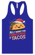 Load image into Gallery viewer, Tacos for Christmas Women's Racerback Tank