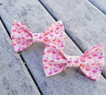 Load image into Gallery viewer, Flamingo Bow Tie, Summer Bow Tie, Dog Bow Tie