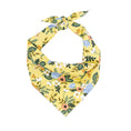 Load image into Gallery viewer, Spring Bandana, Floral Bandana, Flower Bandana, Tie Dog Bandana | Summer Bandana | Yellow Spring Bandanas - Southlake Paws