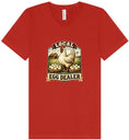 Load image into Gallery viewer, Local Egg Dealer Unisex V-Neck Shirt