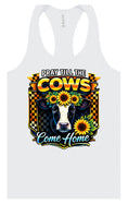Load image into Gallery viewer, Pray til the Cows Come Home Women's Racerback Tank
