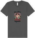Load image into Gallery viewer, I Murder Vegetables Unisex V-Neck Shirt