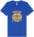 Load image into Gallery viewer, Created with Purpose Unisex V-Neck Shirt