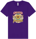 Load image into Gallery viewer, Created with Purpose Unisex V-Neck Shirt